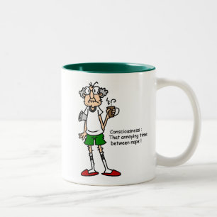 Gus on Naptime T-shirts and Gifts Two-Tone Coffee Mug