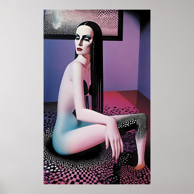 Gussied Up and Ready - Ken Gauge Surreal Art Poster (Front)