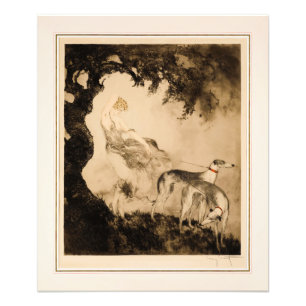 Gust of Wind by Louis Icart Photo Print