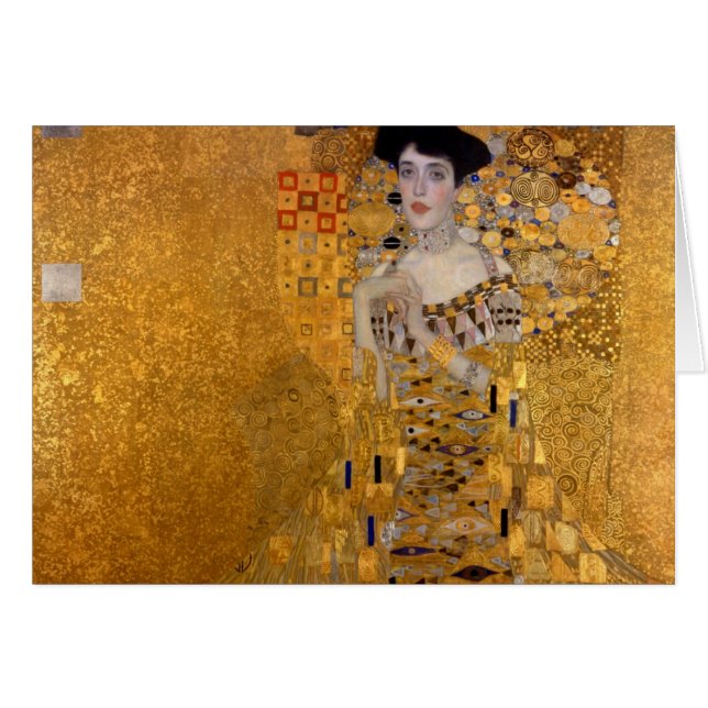 Gustav Klimt - Adele Bloch-Bauer I. (Front Horizontal)