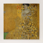 Gustav Klimt - Adele Bloch-Bauer I Jigsaw Puzzle<br><div class="desc">Adele Bloch-Bauer I by Gustav Klimt. Beautiful painting of a beautiful woman with a lovely smile. Painted in golden colours with artistic values of art noveau. Available on many different gift ideas and wonderful products for art lovers. Check out our store for related products with this artwork and also discover...</div>