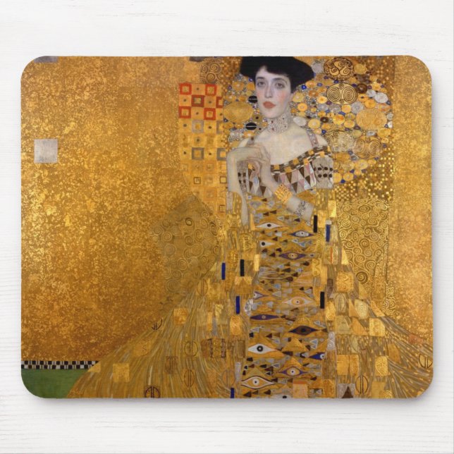 Gustav Klimt - Adele Bloch-Bauer I. Mouse Pad (Front)