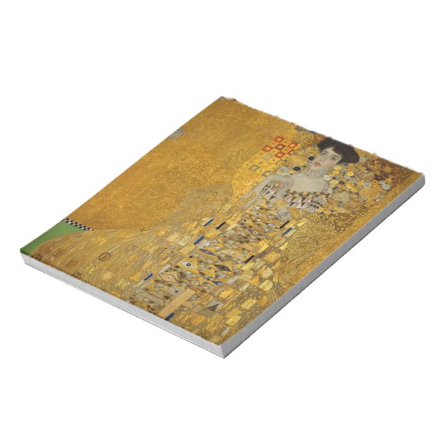 Gustav Klimt - Adele Bloch-Bauer I Notepad (Rotated)