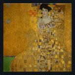 Gustav Klimt - Adele Bloch-Bauer I Poster<br><div class="desc">Adele Bloch-Bauer I by Gustav Klimt. Beautiful painting of a beautiful woman with a lovely smile. Painted in golden colours with artistic values of art noveau. Available on many different gift ideas and wonderful products for art lovers. Check out our store for related products with this artwork and also discover...</div>