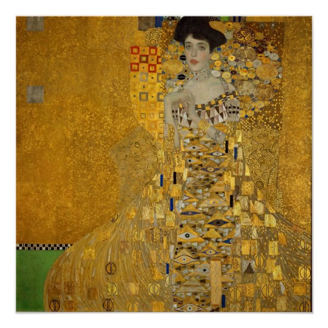 Gustav Klimt - Adele Bloch-Bauer I Poster (Front)
