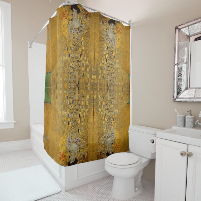 Gustav Klimt - Adele Bloch-Bauer I Shower Curtain (In Situ)