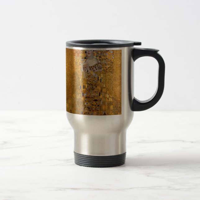 Gustav Klimt - Adele Bloch-Bauer I. Travel Mug (Right)