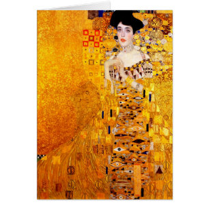 Gustav Klimt Adele Bloch-Bauer Vintage Art Nouveau