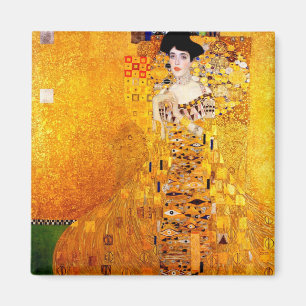 Gustav Klimt Adele Bloch-Bauer Vintage Art Nouveau Magnet