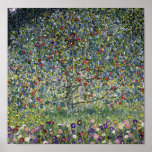 Gustav Klimt Apple Tree Apple Tree Poster<br><div class="desc">Gustav Klimt Apple Tree poster. Oil paining on canvas from 1912. A beautiful landscape from the Klimt’s later period. A great gift for fans of landscape painting,  apple trees,  art nouveau and Gustav Klimt.</div>