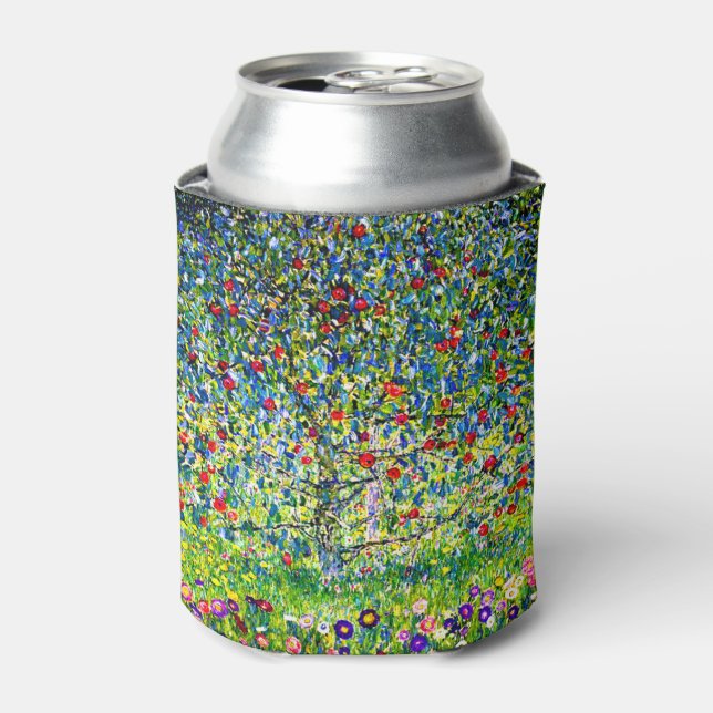 Gustav Klimt Apple Tree Can Cooler (Can Front)
