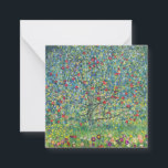 Gustav Klimt - Apple Tree Card<br><div class="desc">Apple Tree I - Gustav Klimt,  Oil on Canvas,  1907</div>