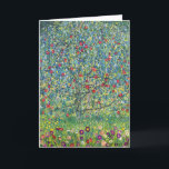 Gustav Klimt - Apple Tree Card<br><div class="desc">Apple Tree I - Gustav Klimt,  Oil on Canvas,  1907</div>