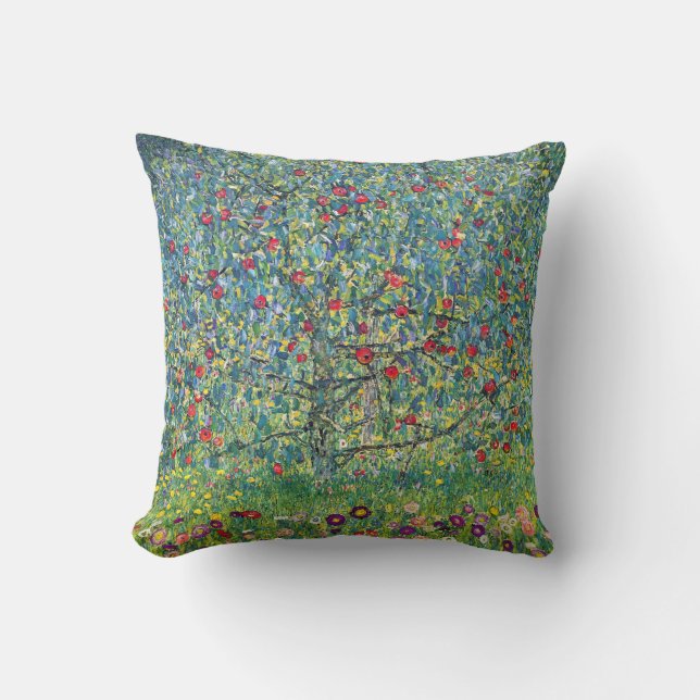 Gustav Klimt - Apple Tree Cushion (Front)