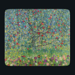 Gustav Klimt - Apple Tree Cutting Board<br><div class="desc">Apple Tree I - Gustav Klimt,  Oil on Canvas,  1907</div>