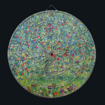 Gustav Klimt - Apple Tree Dartboard<br><div class="desc">Apple Tree I - Gustav Klimt,  Oil on Canvas,  1907</div>