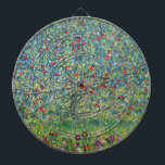 Gustav Klimt - Apple Tree Dartboard<br><div class="desc">Apple Tree I - Gustav Klimt,  Oil on Canvas,  1907</div>