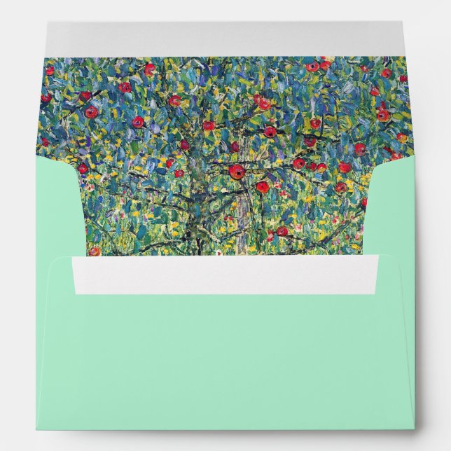 Gustav Klimt - Apple Tree Envelope (Back (Bottom))