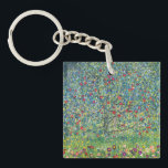 Gustav Klimt - Apple Tree Key Ring<br><div class="desc">Apple Tree I - Gustav Klimt,  Oil on Canvas,  1907</div>