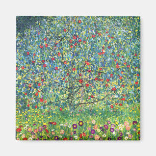 Gustav Klimt: Apple Tree Magnet