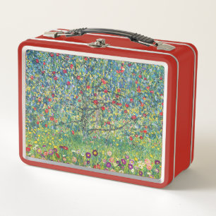 Gustav Klimt - Apple Tree Metal Lunch Box