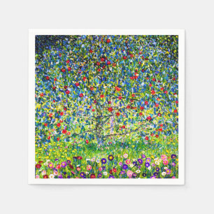 Gustav Klimt Apple Tree Napkin