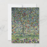 Gustav Klimt Apple Tree Note Card<br><div class="desc">Gustav Klimt Apple Tree note card. Oil paining on canvas from 1912. A beautiful landscape from the Klimt’s later period. A great gift for fans of landscape painting,  apple trees,  art nouveau and Gustav Klimt.</div>