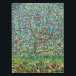 Gustav Klimt - Apple Tree Notebook<br><div class="desc">Apple Tree I - Gustav Klimt,  Oil on Canvas,  1907</div>