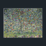 Gustav Klimt Apple Tree Postcard<br><div class="desc">Gustav Klimt Apple Tree postcard. Oil paining on canvas from 1912. A beautiful landscape from the Klimt’s later period. A great gift for fans of landscape painting,  apple trees,  art nouveau and Gustav Klimt.</div>