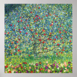 Gustav Klimt: Apple Tree Poster<br><div class="desc">A beautiful classic poster featuring a colourful apple tree,  painted by the Austrian symbolist painter Gustav Klimt.</div>