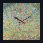 Gustav Klimt Apple Tree Square Wall Clock<br><div class="desc">Apple Tree by Gustav Klimt. Wonderful Klimt painting of an apple tree. Visit our store to discover more truly beautiful Gustav Klimt paintings.</div>