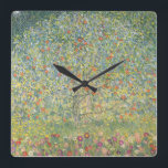 Gustav Klimt Apple Tree Square Wall Clock<br><div class="desc">Apple Tree by Gustav Klimt. Wonderful Klimt painting of an apple tree. Visit our store to discover more truly beautiful Gustav Klimt paintings.</div>