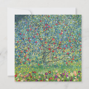Gustav Klimt - Apple Tree Thank You Card