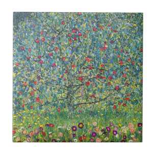 Gustav Klimt - Apple Tree Tile