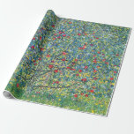 Gustav Klimt - Apple Tree Wrapping Paper<br><div class="desc">Apple Tree I - Gustav Klimt,  Oil on Canvas,  1907</div>