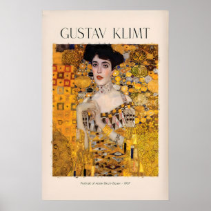 Gustav Klimt Art Print - Portrait of Adele