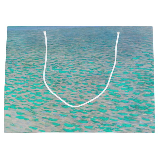 Gustav Klimt - Attersee Large Gift Bag (Front)