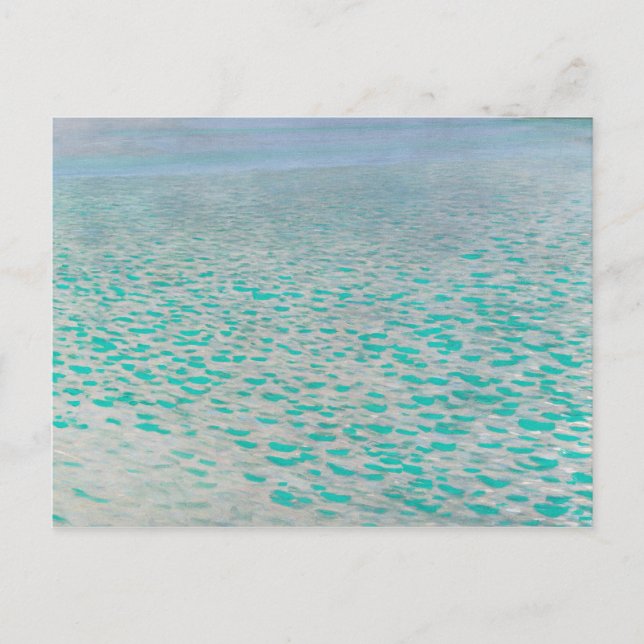Gustav Klimt - Attersee Postcard (Front)