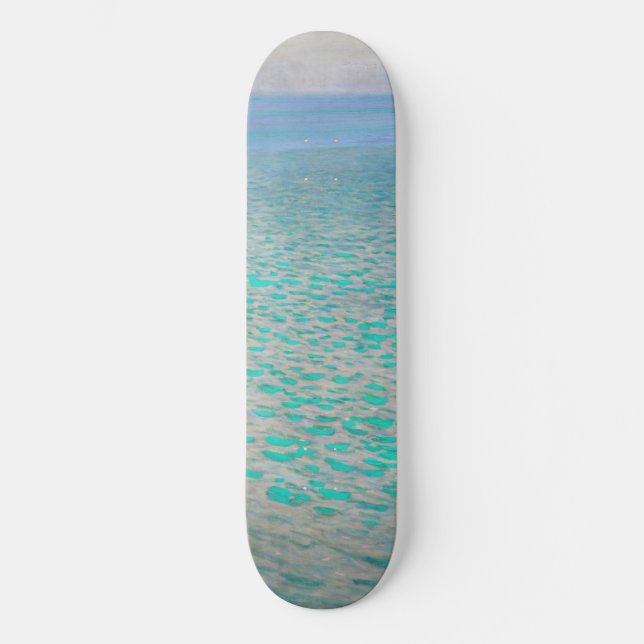 Gustav Klimt - Attersee Skateboard (Front)