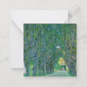 Gustav Klimt - Avenue in the Park Schloss Kammer Card