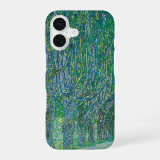 Gustav Klimt: Avenue of Schloss Kammer Park iPhone 16 Case
