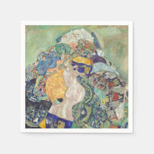 Gustav Klimt - Baby (Cradle) Fine Art Napkin
