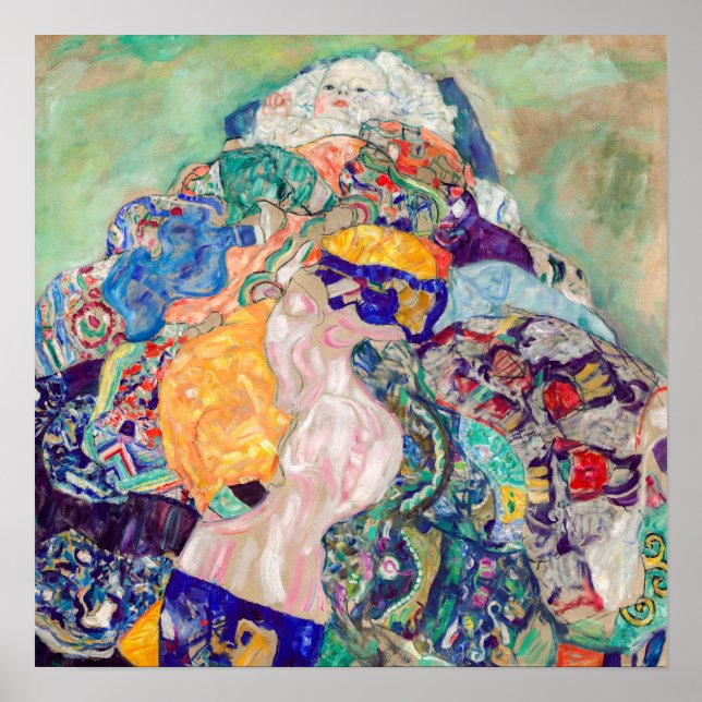 Gustav Klimt - Baby / Cradle Poster (Front)