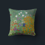 Gustav Klimt Bauerngarten Flower Garden Fine Art Cushion<br><div class="desc">Gustav Klimt Bauerngarten Flower Garden Fine Art</div>