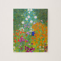Gustav Klimt Bauerngarten Flower Garden Fine Art
