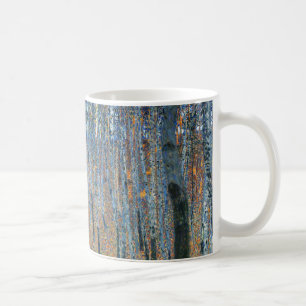 Gustav Klimt Beech Forest Vintage Fine Art Coffee Mug