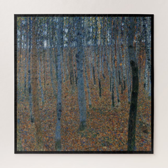 Gustav Klimt, Beech Grove 1 Jigsaw Puzzle (Vertical)