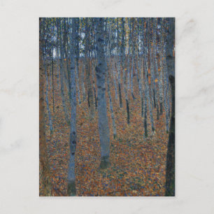 Gustav Klimt Beech Grove GalleryHD Art Nouveau Postcard