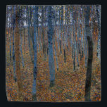 Gustav Klimt - Beech Grove I Bandana<br><div class="desc">Beech Grove I - Gustav Klimt,  Oil on Canvas,  1902</div>