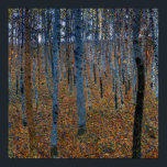 Gustav Klimt - Beech Grove I Poster<br><div class="desc">Beech Grove I - Gustav Klimt,  Oil on Canvas,  1902</div>